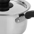 Raj Stainless Steel Saucepan with Lid, Silver , 15.5 cm GSSSP1