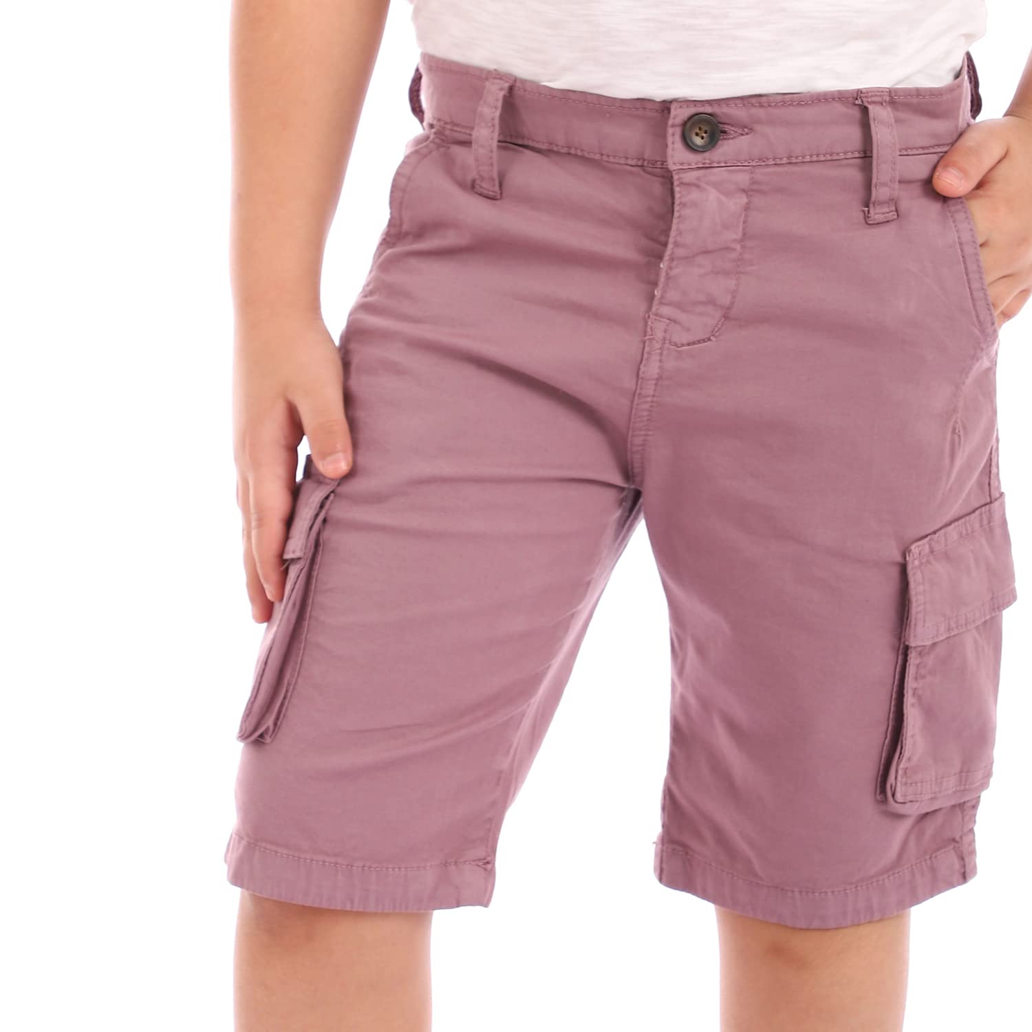 Andora boys Side Pockets Casual Cashmere Gabardine Shorts Corduroys