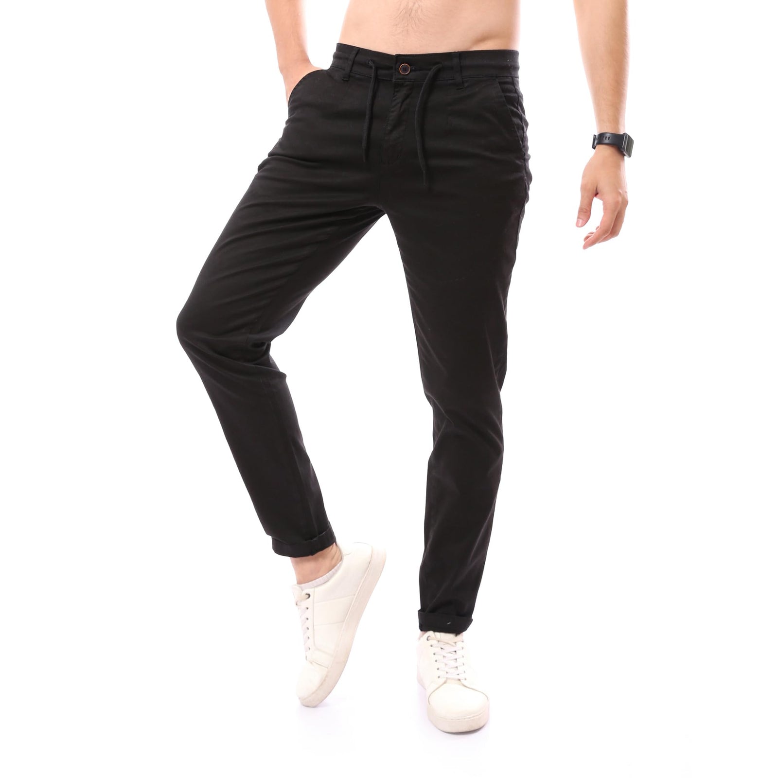 Andora Mens Fly Zipper Buttoned 36W24M3201 Modern Casual Pants - Safqqa Egypt