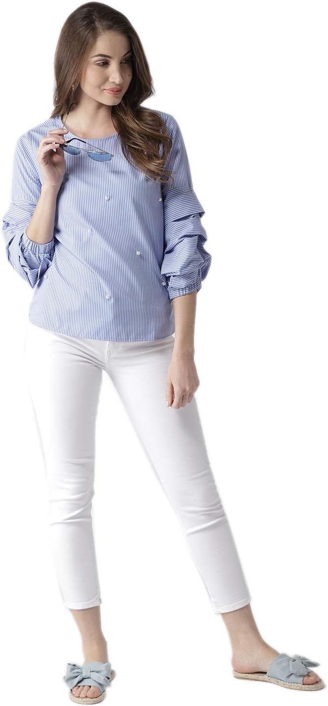 Krave Women’s Striped Regular Fit Top