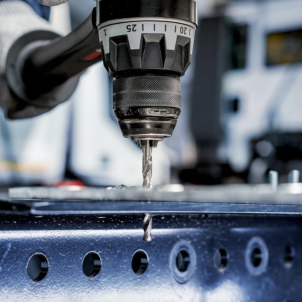 Bosch Pack Of 4 Pro Hss-G Ground Metal Drill-Silver