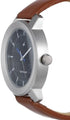 Fastrack Wrist Watches For Men Quartz Brown Leather Strap Watch NL3121SL01