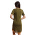 Off Cliff kady Deep Round Neck Comfy Sleepshirt With Lace Detailing women Olive 4xl - Safqqa Egypt