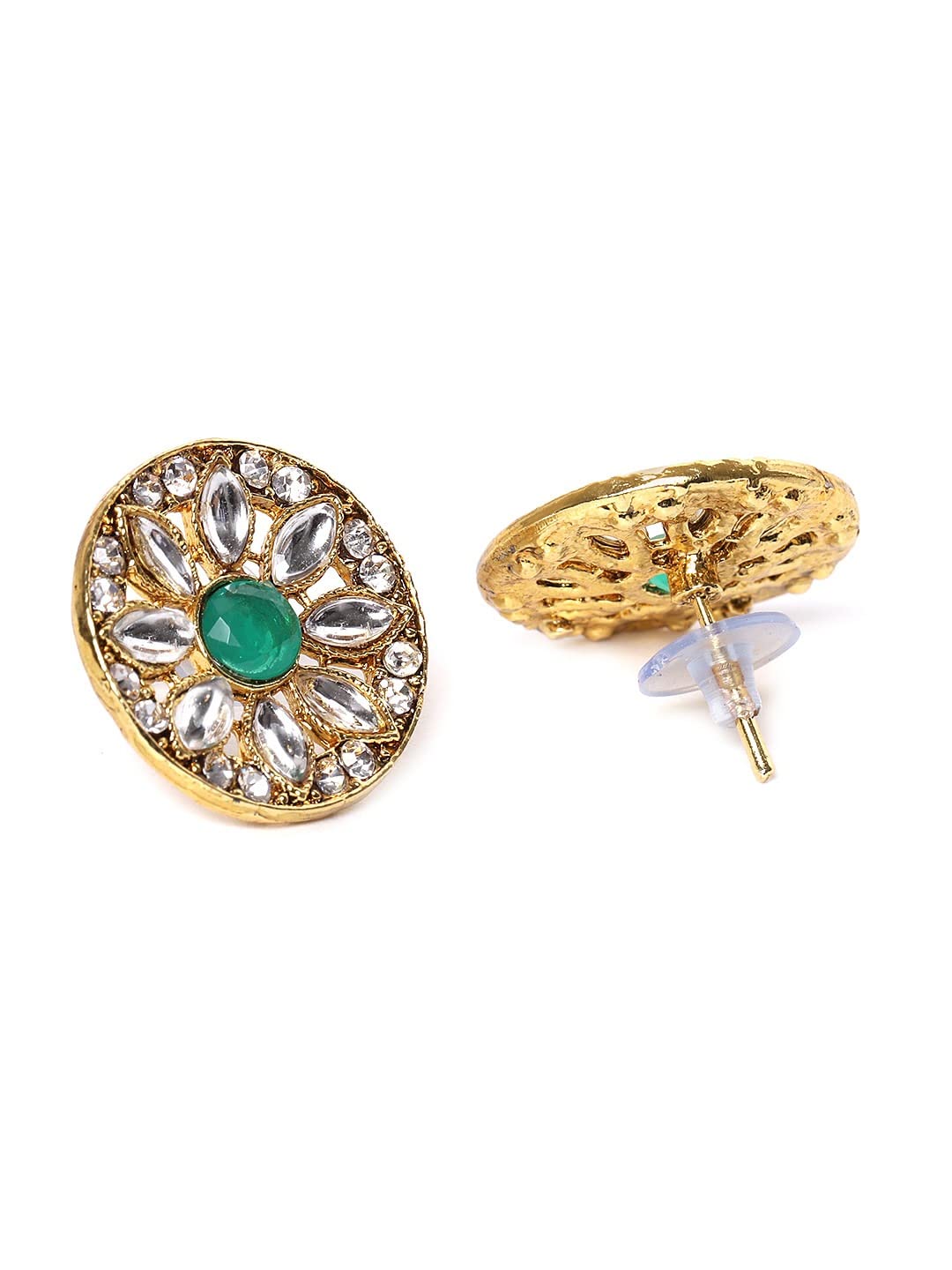 ZAVERI PEARLS Jewellery Set For Women (Golden)