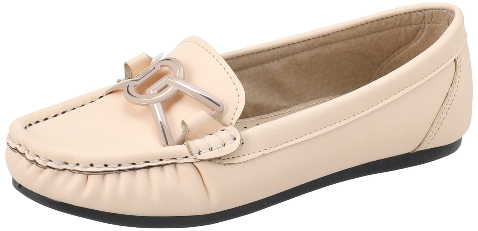 Madeus Women's Flat Loafer,Soft, flexible, and comfortable construction.