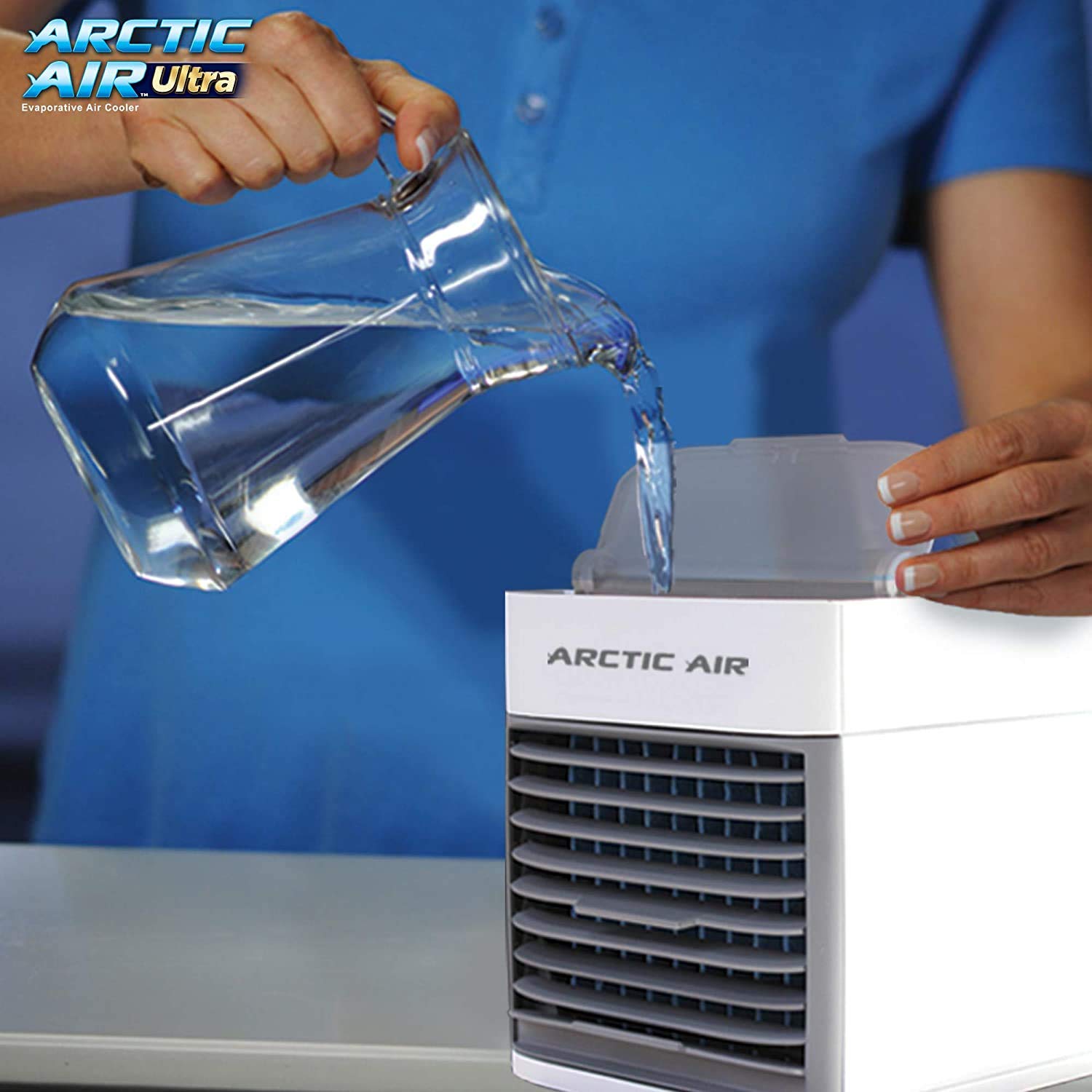 Ontel Arctic Ultra Seen On TV | Evaporative Portable Air Conditioner | Personal Space Cooler |
