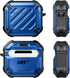 جراب Supcase Unicorn Beetle Pro Series مصممة لـ AirPods 3 (2021)، جراب واقي قوي للجسم بالكامل مع مشبك كارابيني لـ AirPods الجيل الثالث (أزرق)