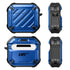 جراب Supcase Unicorn Beetle Pro Series مصممة لـ AirPods 3 (2021)، جراب واقي قوي للجسم بالكامل مع مشبك كارابيني لـ AirPods الجيل الثالث (أزرق)