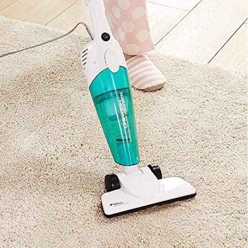 Deerma 2-In-1 Electric Vacuum Cleaner, DX118C White-Green - Safqqa Egypt