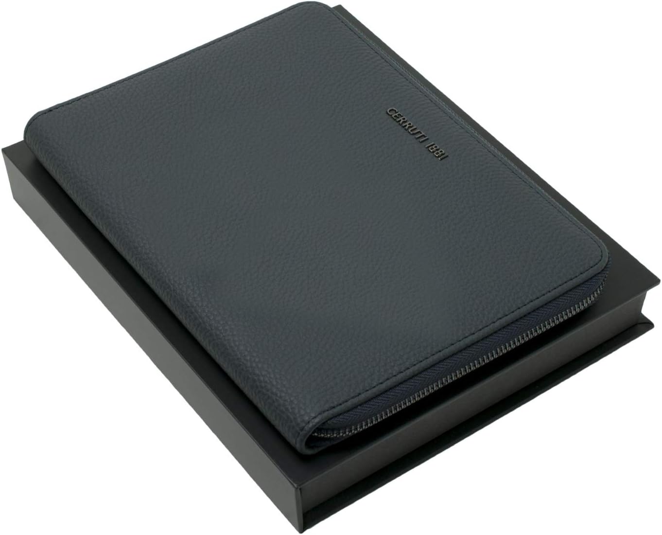 Cerruti 1881 Hamilton A5 Conference Folder - Dark Navy