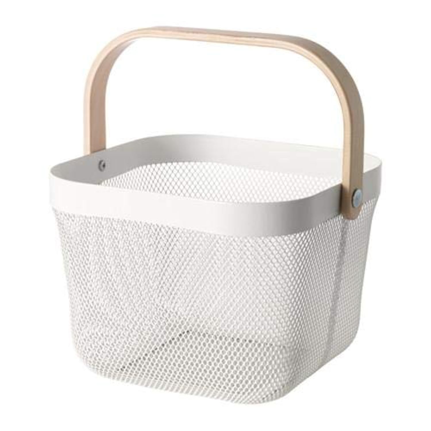Modern Metal Storage Basket for Multi-Purpose Use