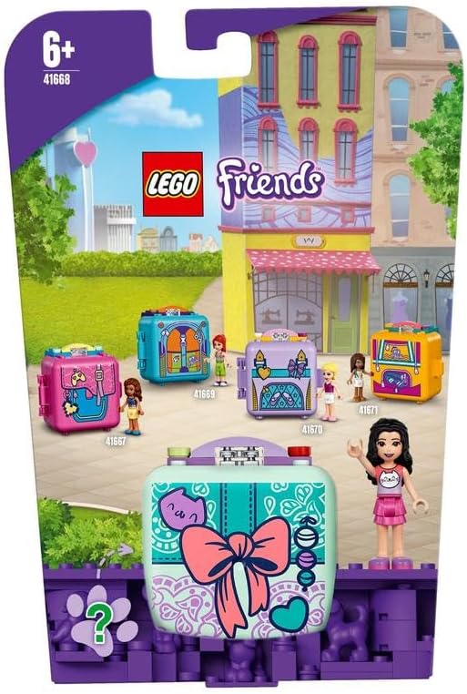 لعبة مكعب إيما فاشون من LEGO Friends – طقم لعب إبداعي