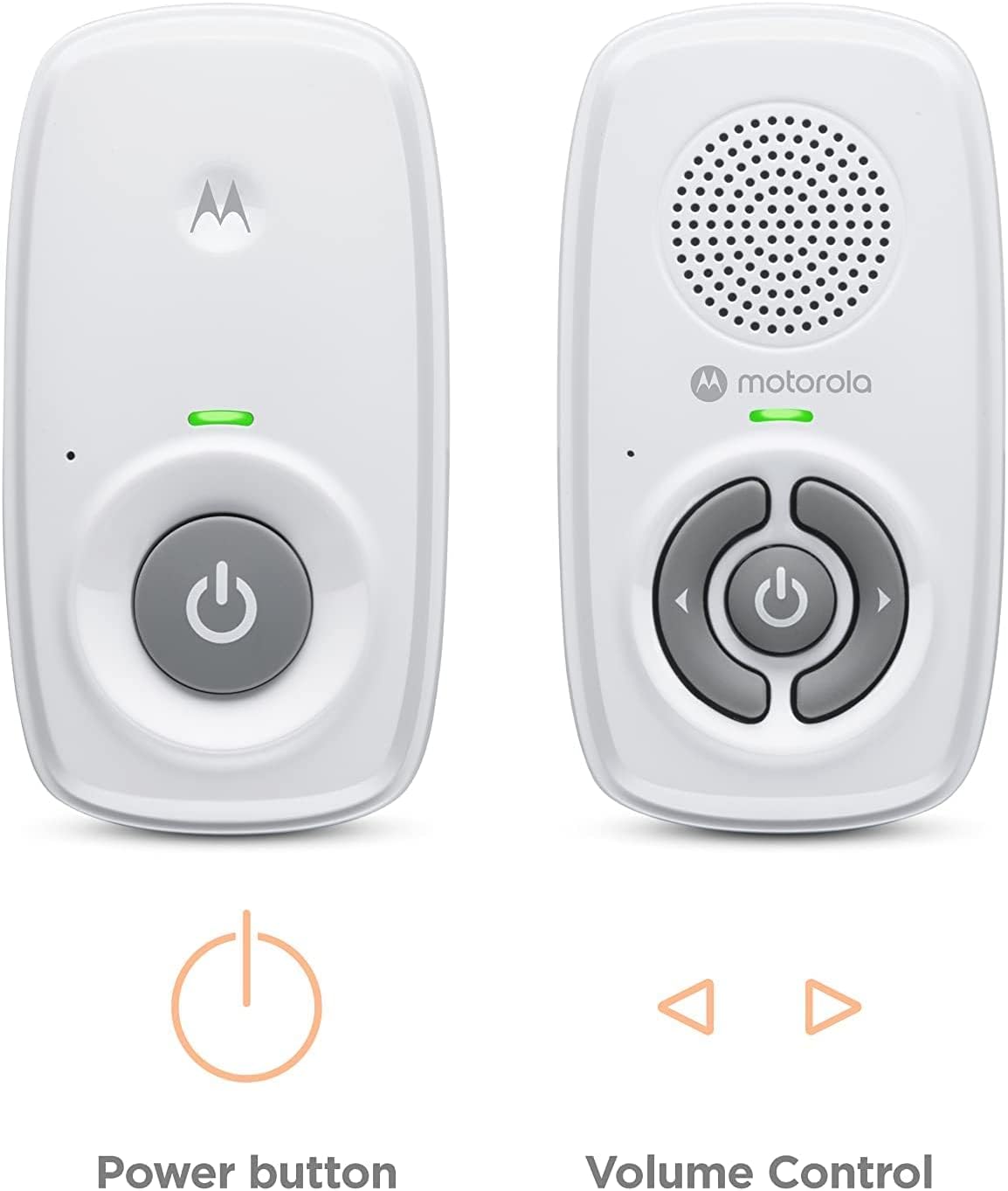 Motorola Nursery Digital Audio Baby Monitor – High Sensitivity Microphone for Infants & Kids