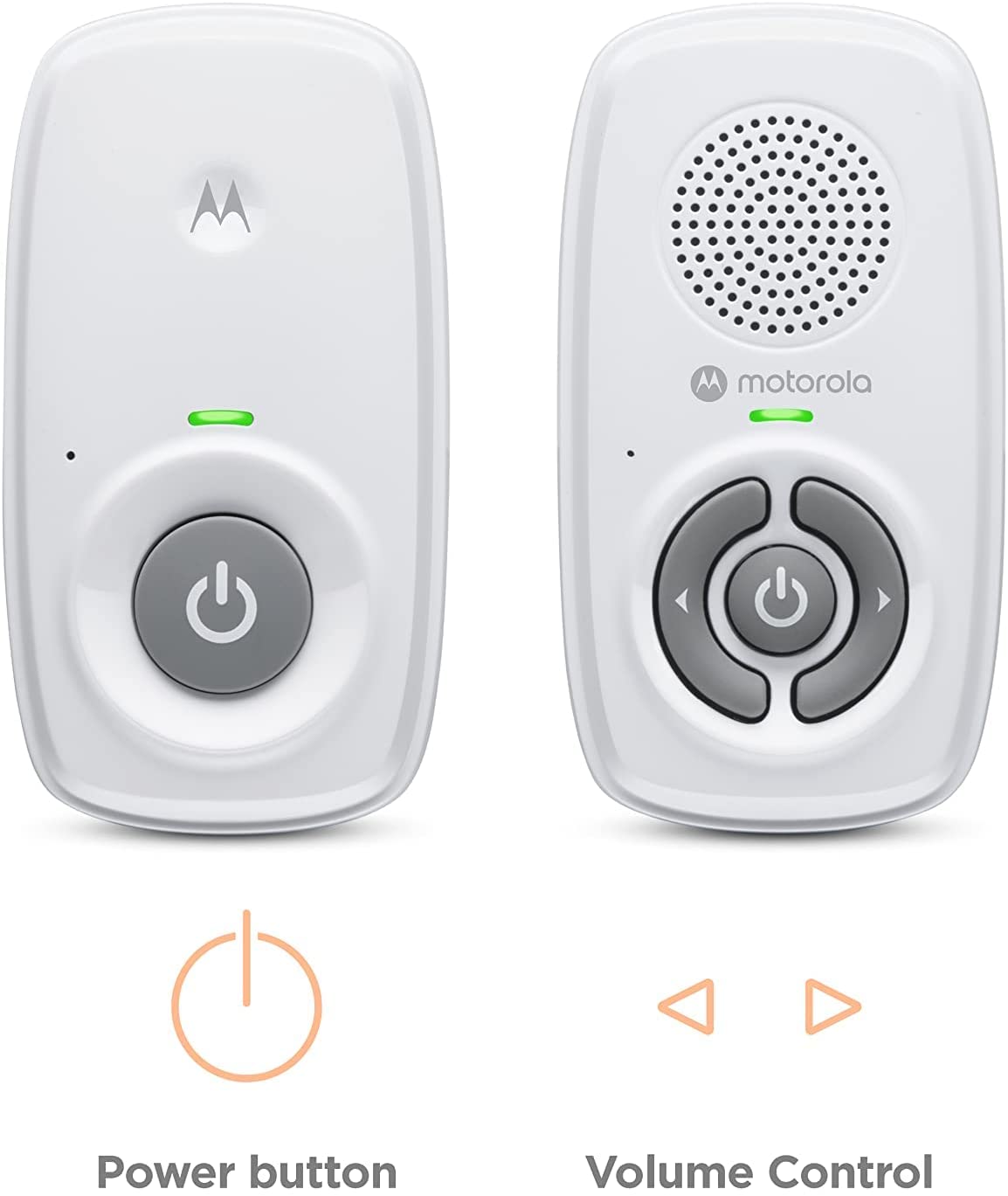 Motorola Nursery Digital Audio Baby Monitor – High Sensitivity Microphone for Infants & Kids