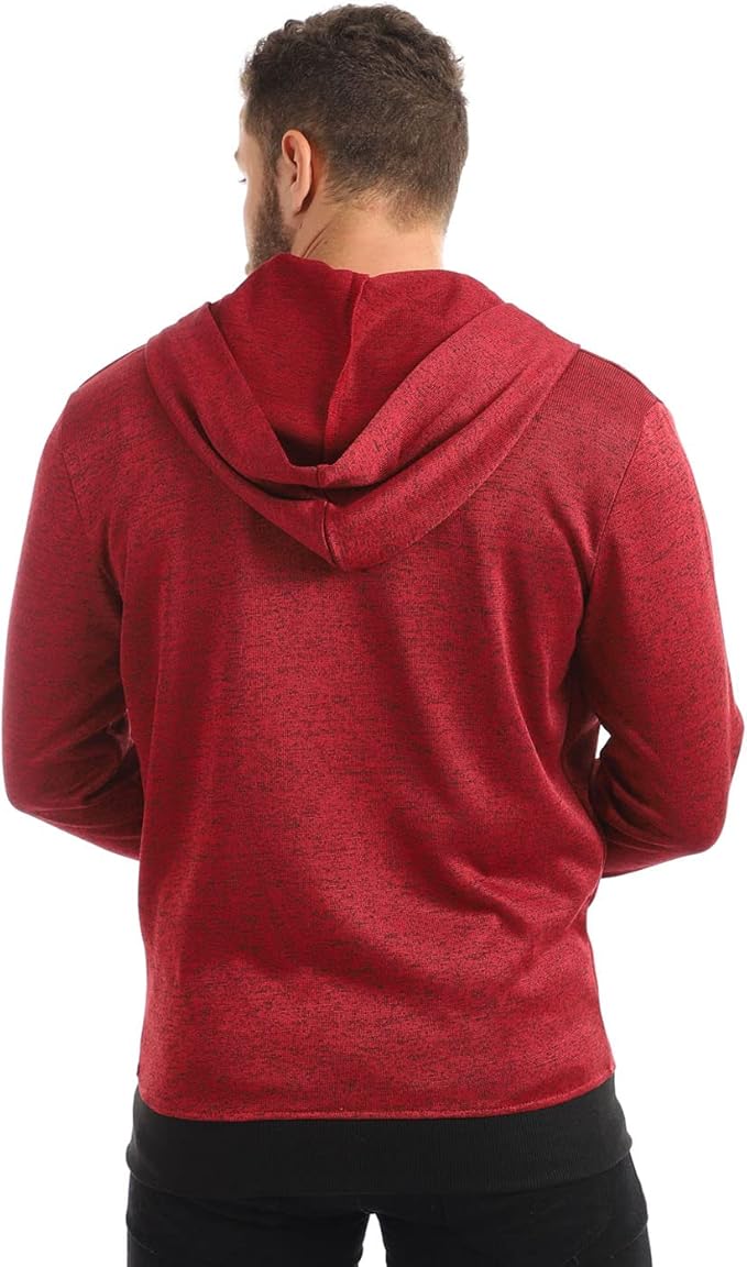 offcliff Men zipper jacket with hoodie