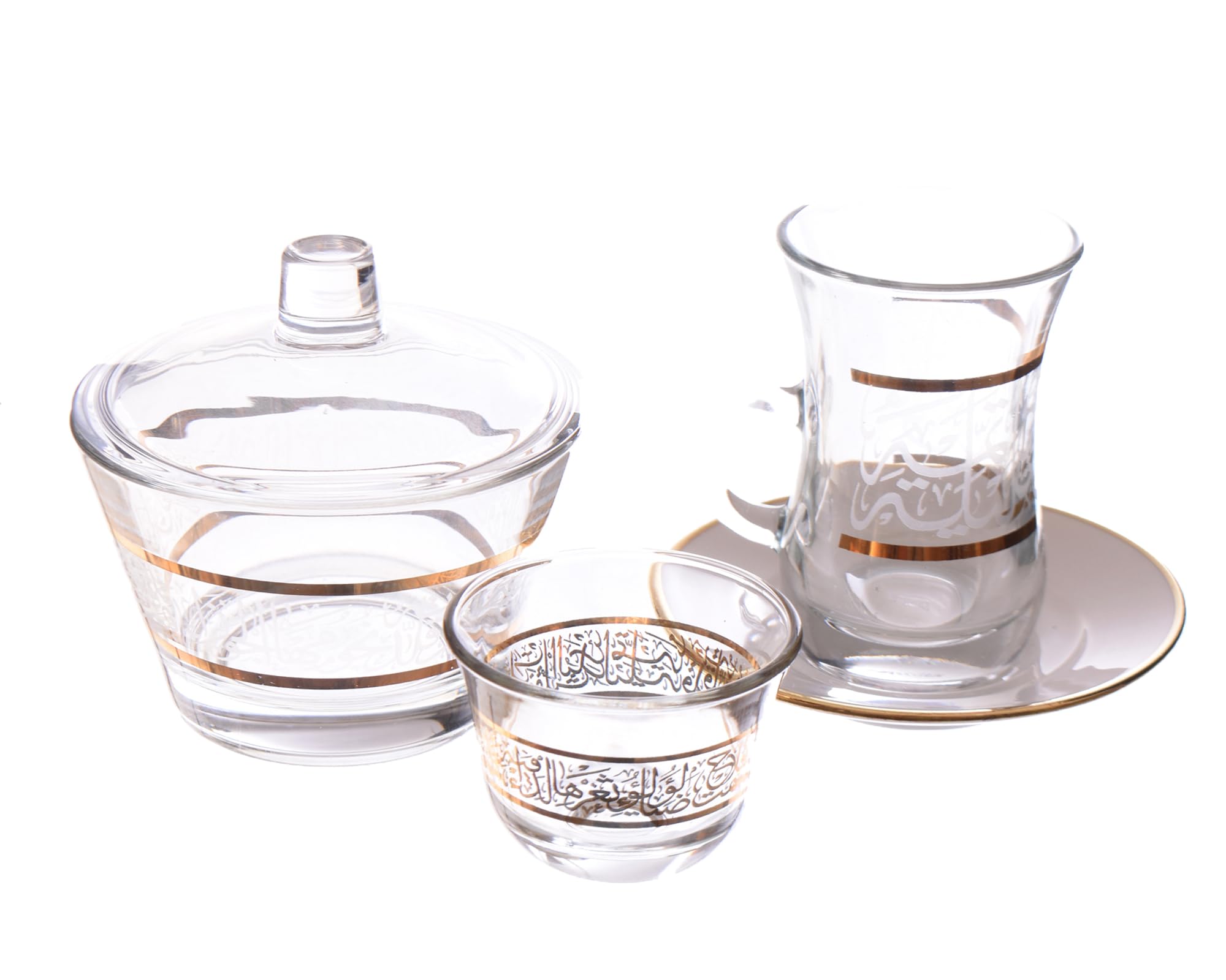  طقم من Dimlaj للأكواب – 20 قطعة هو حل أنيق وعملي لتقديم المشروبات في المنزل أو المناسبات الخاصة