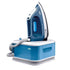 Braun CareStyle Compact Pro IS2565BL Steam Iron with FreeGlide 3D Technology, iCareMode, Eco & Turbo Modes, Vertical Steaming, Anti-Drip, 1.5L Water Tank, 2400W – Blue-Have Scratches - Safqqa Egypt