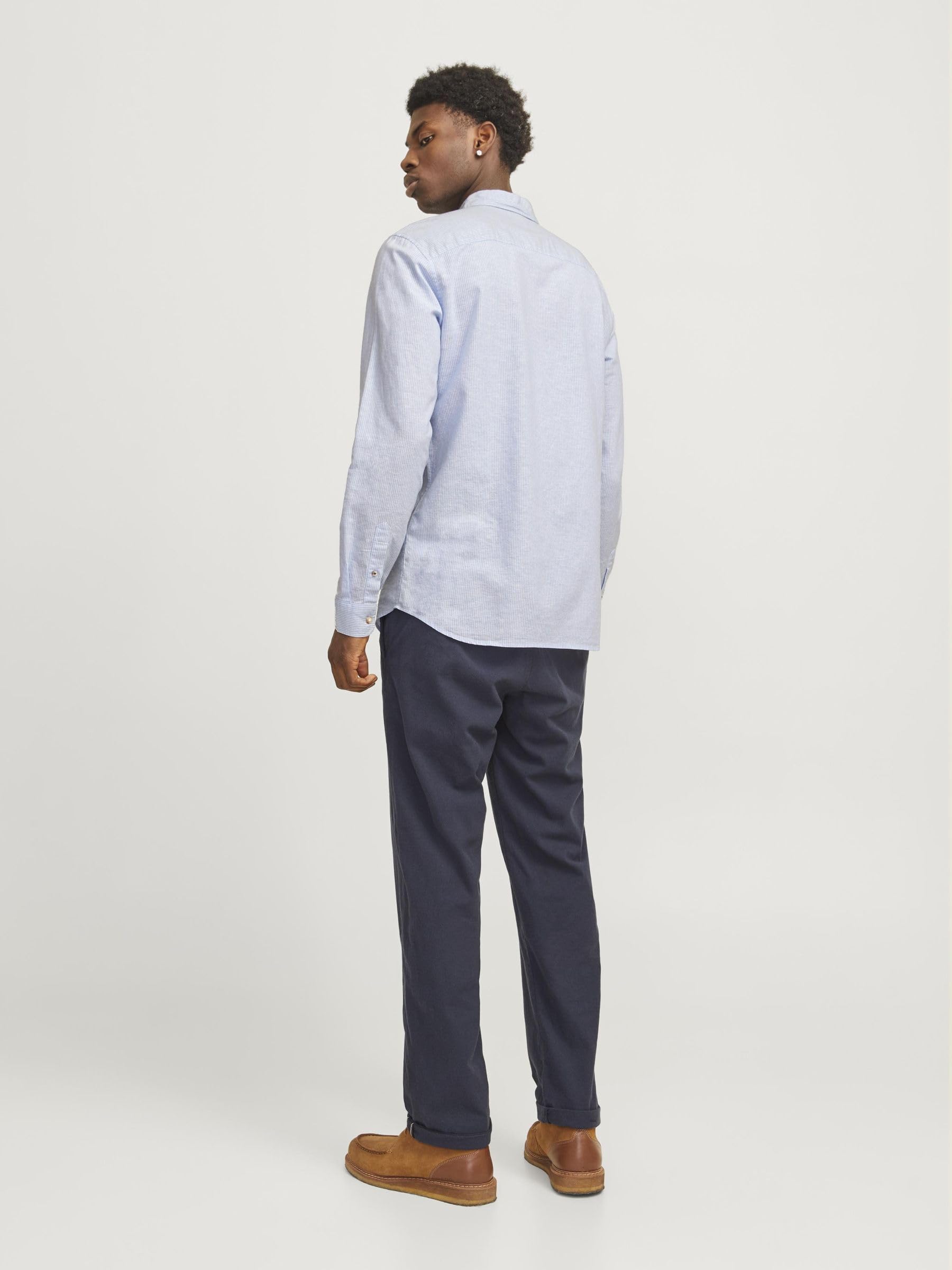 Jack & Jones Men’s Summer Linen Blend Shirt – SN Modern