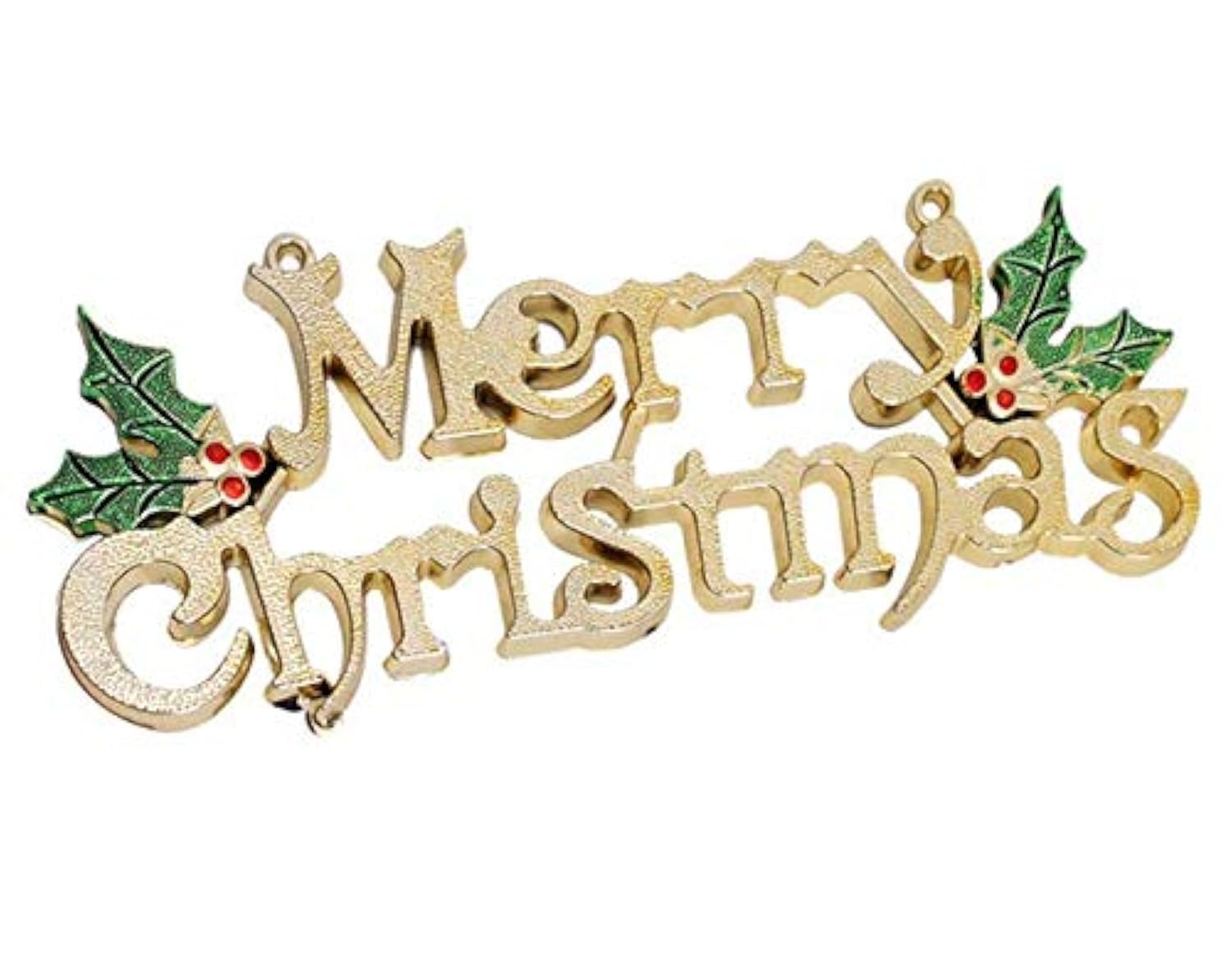 Leaf Christmas Tree Letter Card Pendant Ornaments -40cm