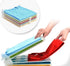 Goldedge T-Shirt Organizer Set for 10 Shirts, Space-Saving Stackable Folding System for Wardrobe & Suitcase Organization (10x1 Set)