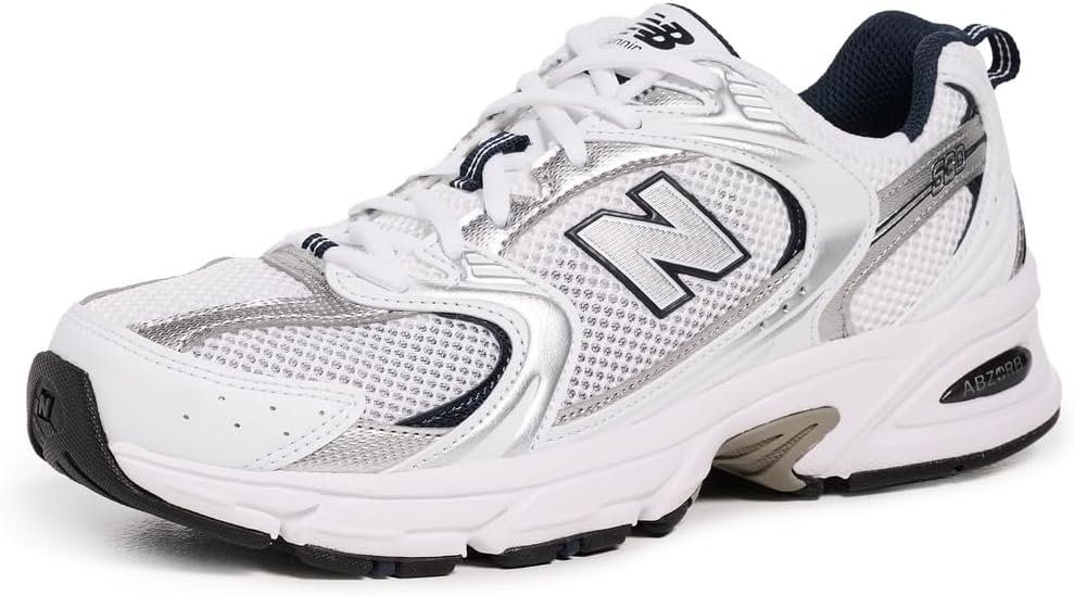 New Balance Men Running Shoes White Lightweight Sports Shoes – Safqqa Egypt