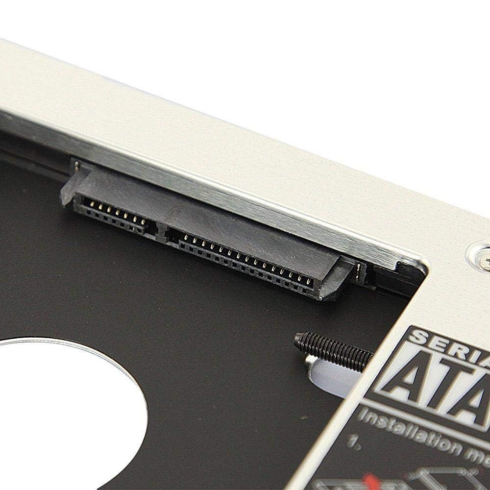 علبة قرص صلب 9.5 ملم من ماسيون، محول علبة هارد ديسك ثاني SSD بديل لجهاز ابل يونيبودي ماك بوك برو 13 15 17 سوبر درايف لساتا الى ساتا 2.5 انش 2.5 انش 2.5 انش