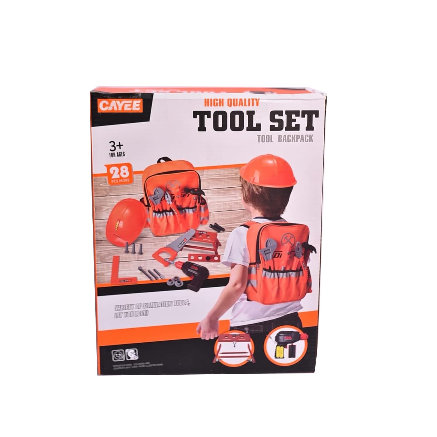 TOOL SET BACKPACK 28PCS