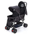 Teknum Double Baby Stroller For Baby- Black