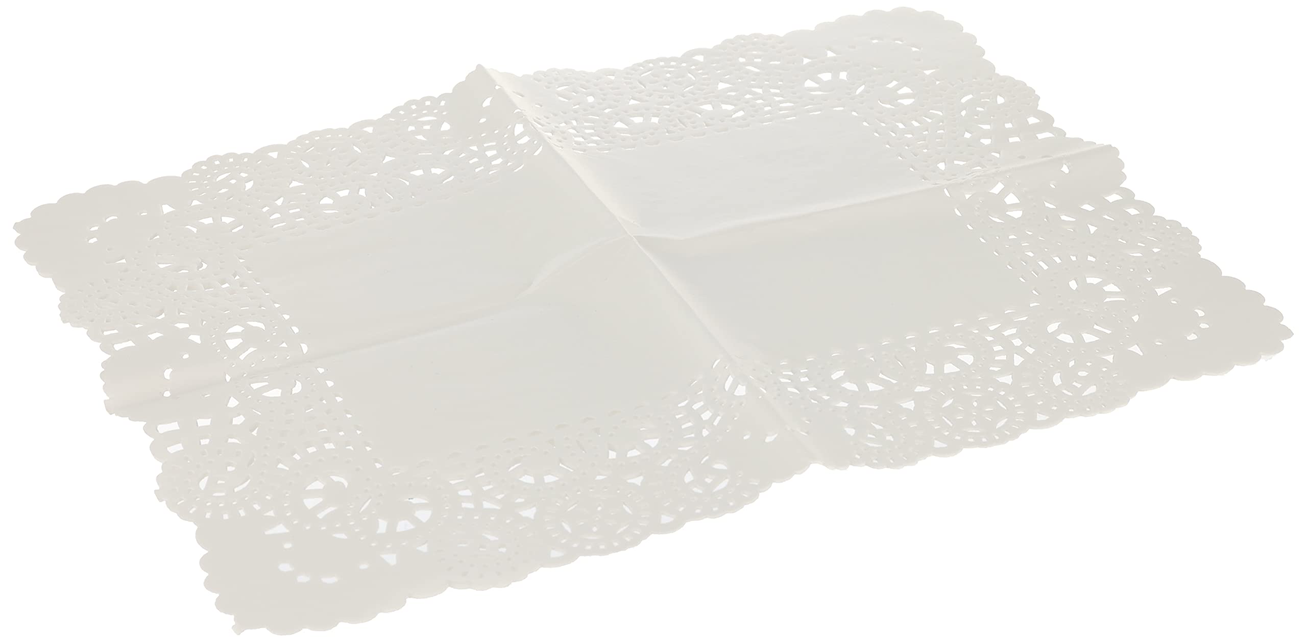 Pedrini Rectangular Paper Doilies,• Ideal for desserts, parties, and special occasions - Safqqa