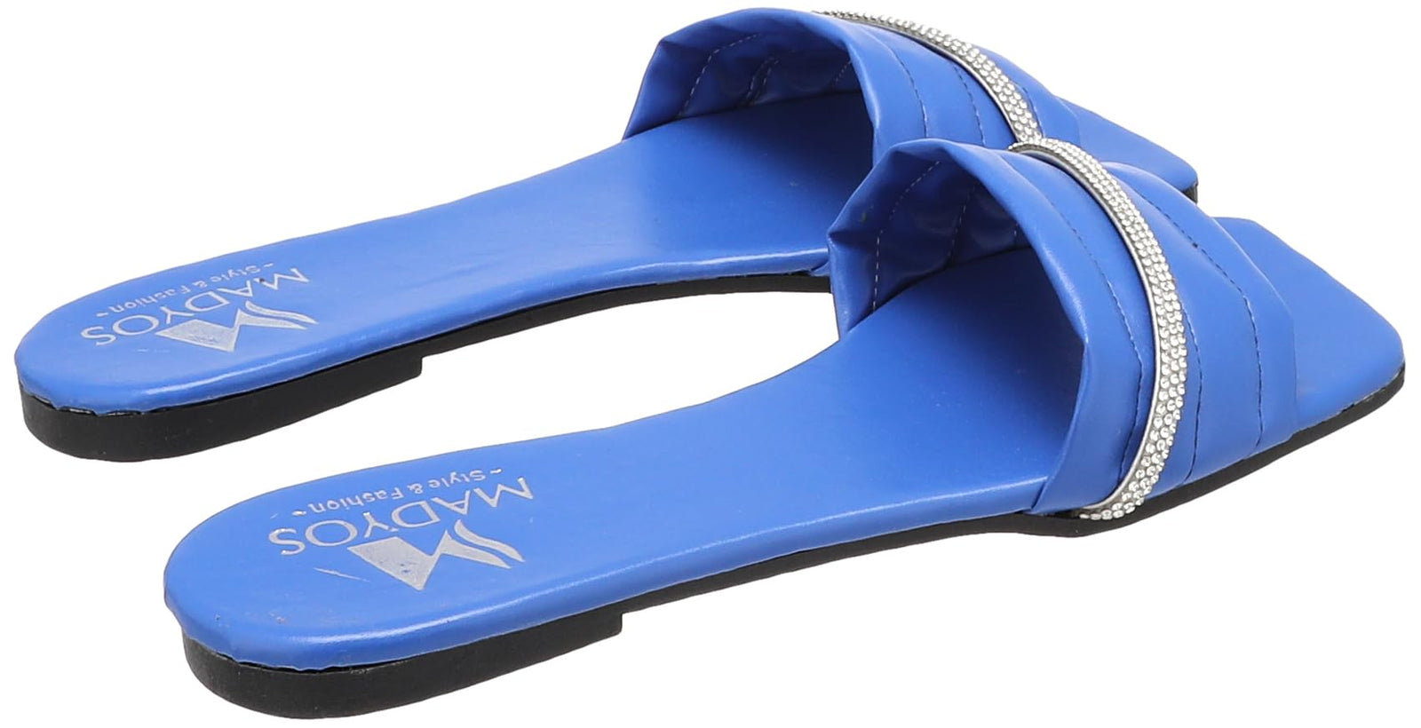 MADYOS Flat Slipper For Women,Stylish design suitable for casual wear.