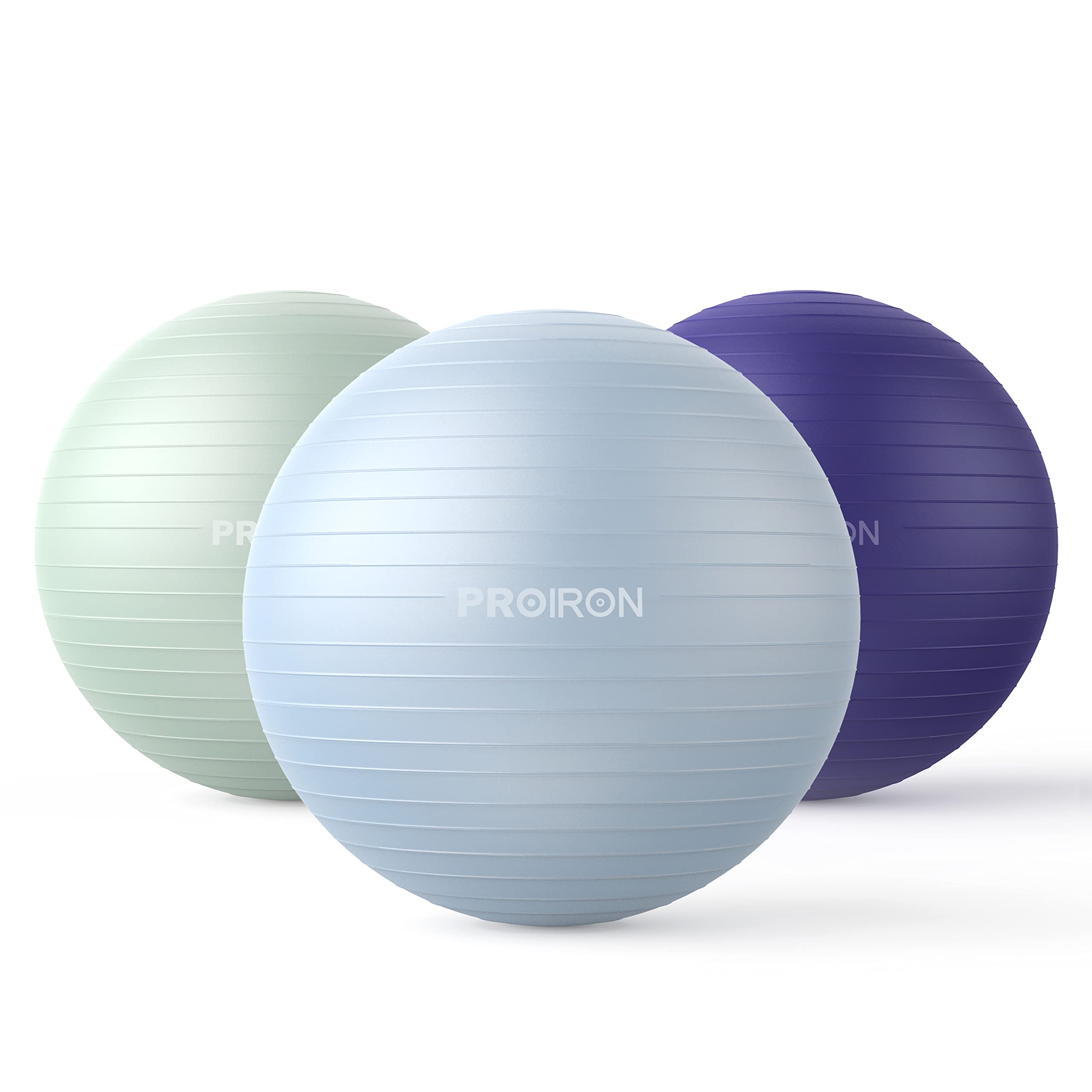 PROIRON Exercise Ball, Yoga, Birth, Pregnancy and Gym Training Ball, Supports 500 kg