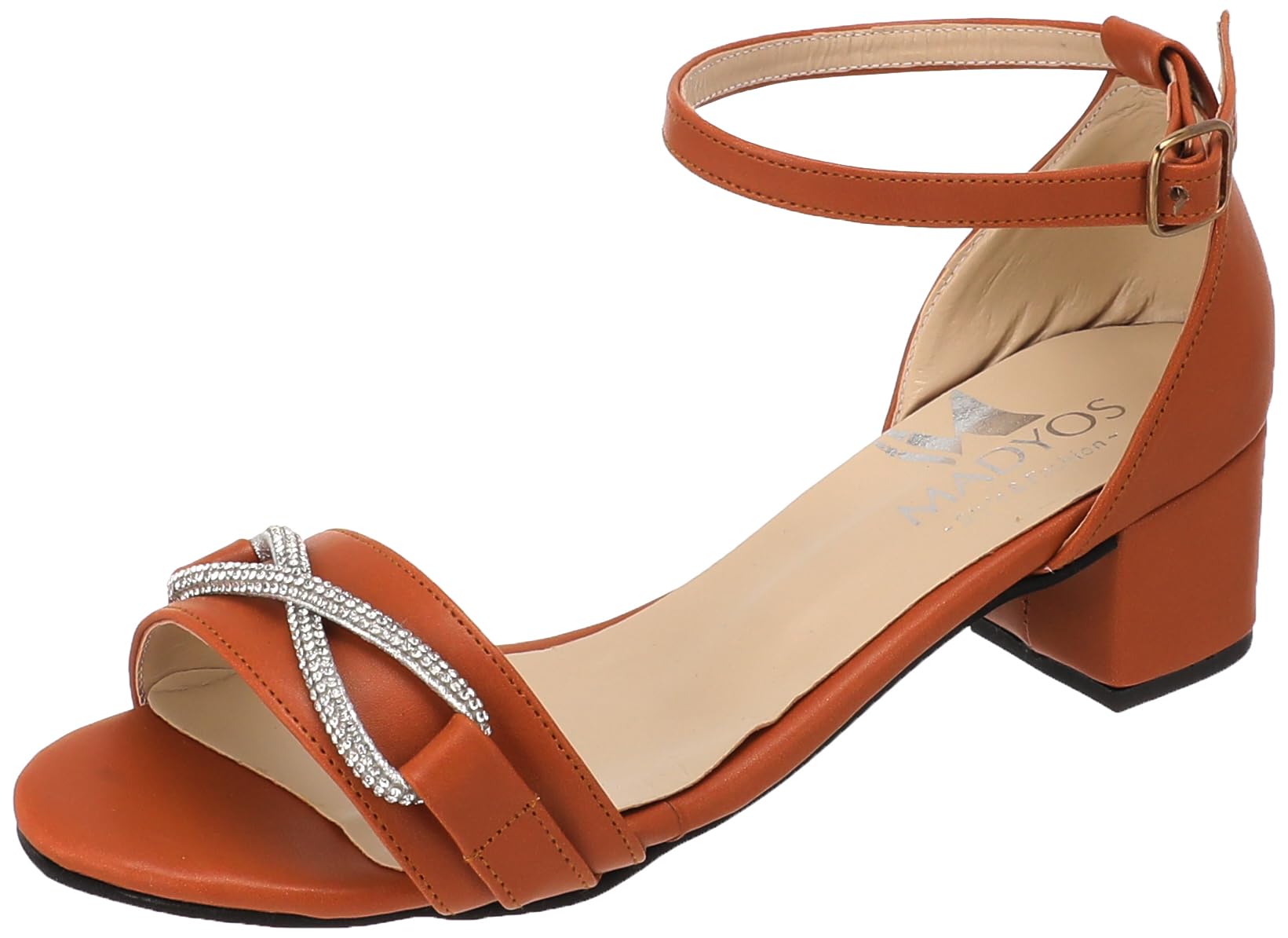 Madyos womens 801-MAD Heeled Sandal