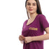 offcliff Women Deep Round Neck Comfy Sleepshirt With Lace Detailing NIGHTGOWN_NIGHTSHIRT - Safqqa Egypt
