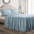 Lush Decor Ruffle Skirt 3-Piece Queen Bedspread Set