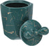 La Casa 7-Piece Spice Storage Set Green Square Containers