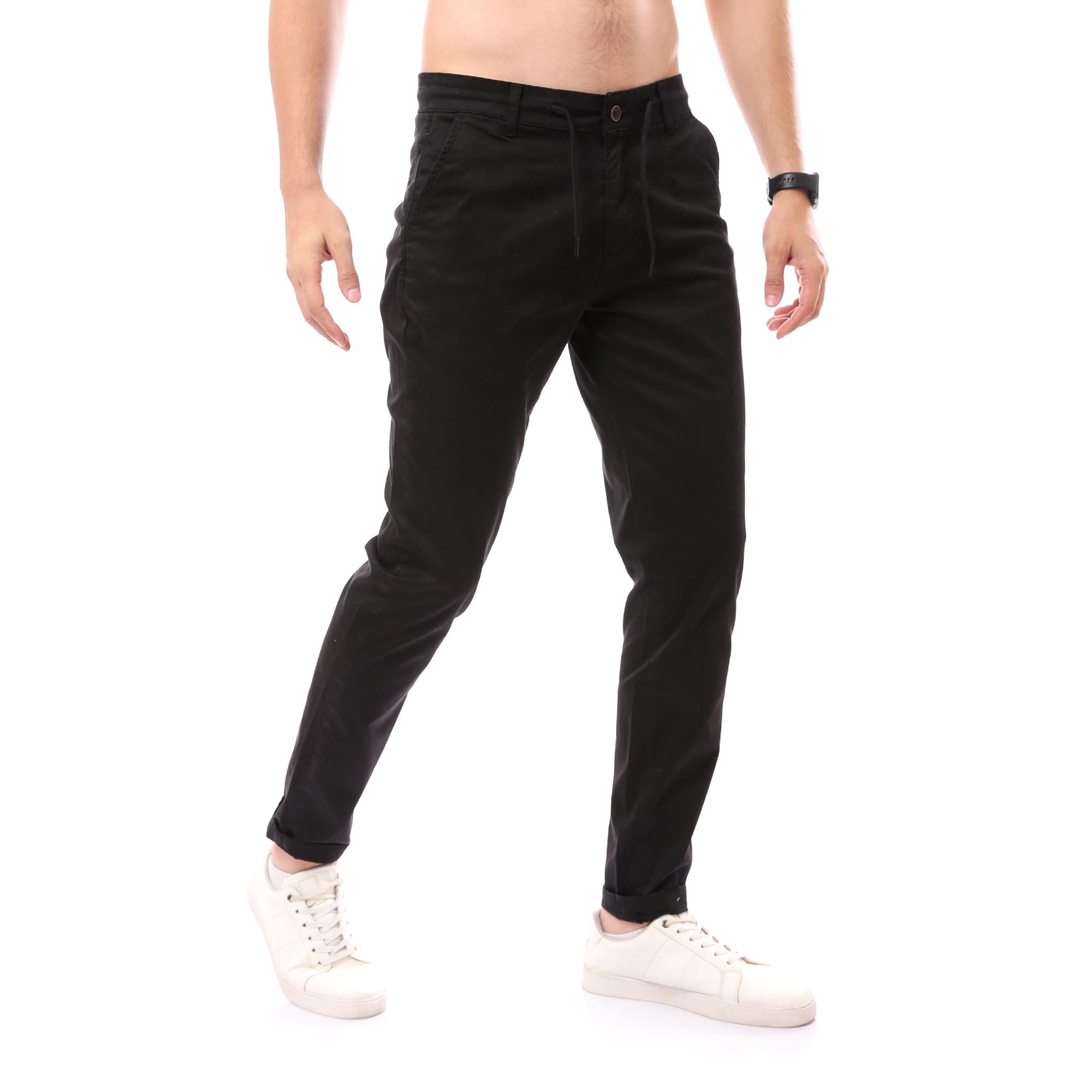 Andora Mens Fly Zipper Buttoned 36W24M3201 Modern Casual Pants - Safqqa Egypt