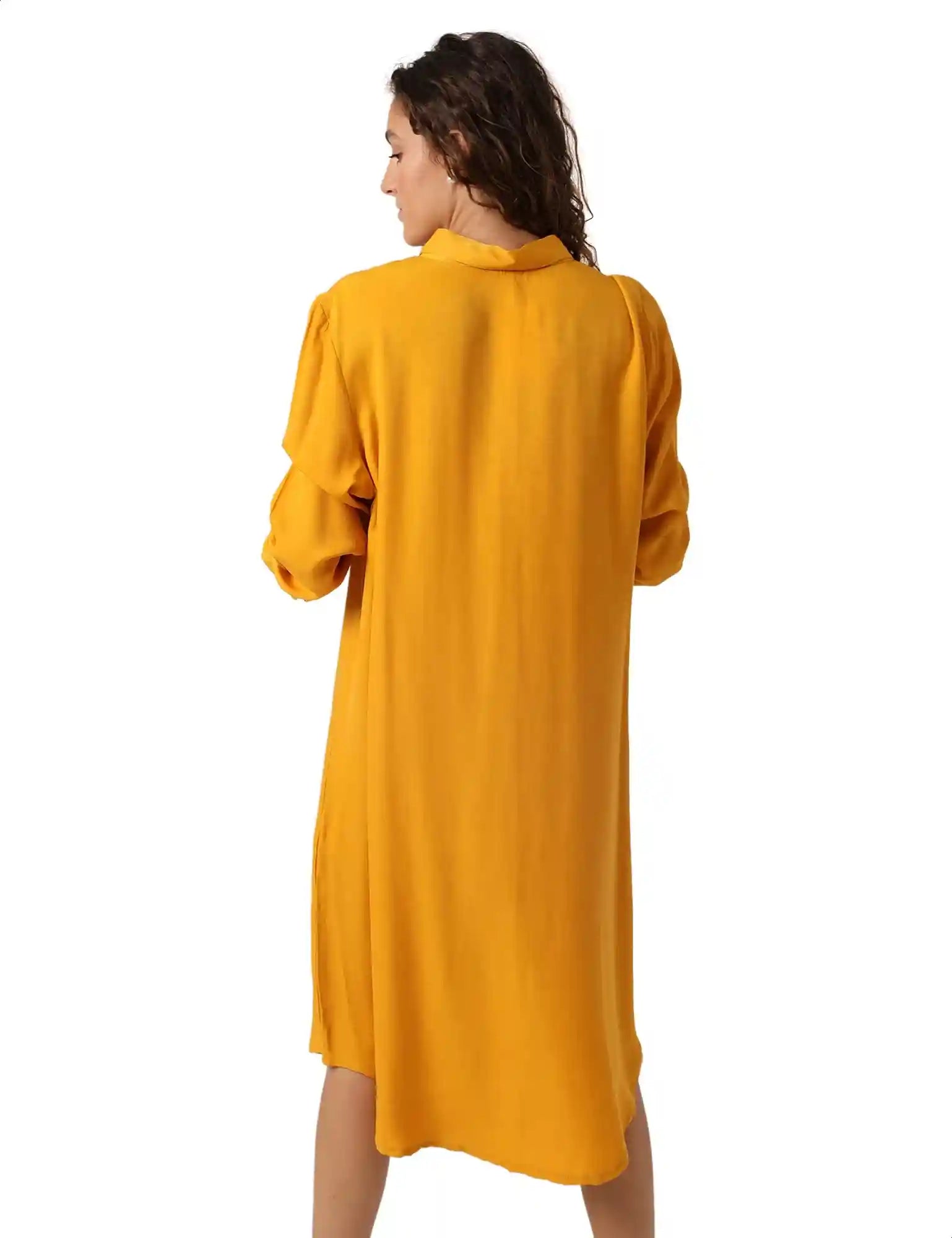 Jamila Long-Sleeves Longline Loose Shirts For Women - Safqqa Egypt