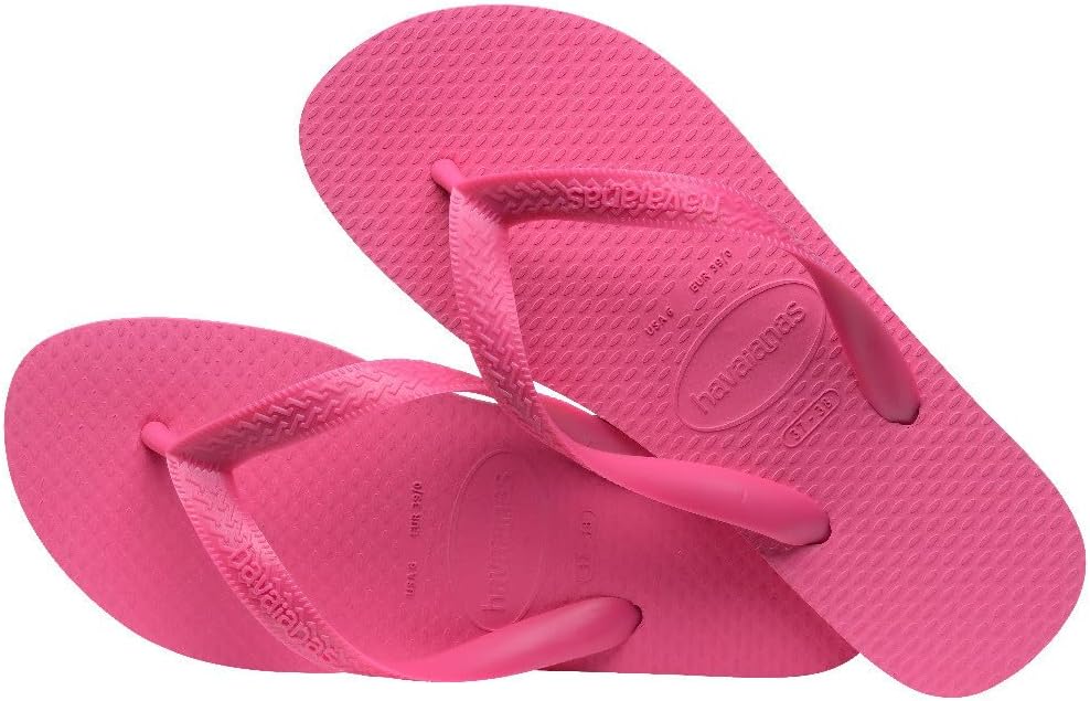 Havaianas Girls Slippers Pink Comfortable Casual Flip Flops