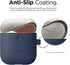 Elago duo hang case (compatible with airpods 1 and 2) body-jean indigo / top-classic white, yellow - Safqqa Egypt