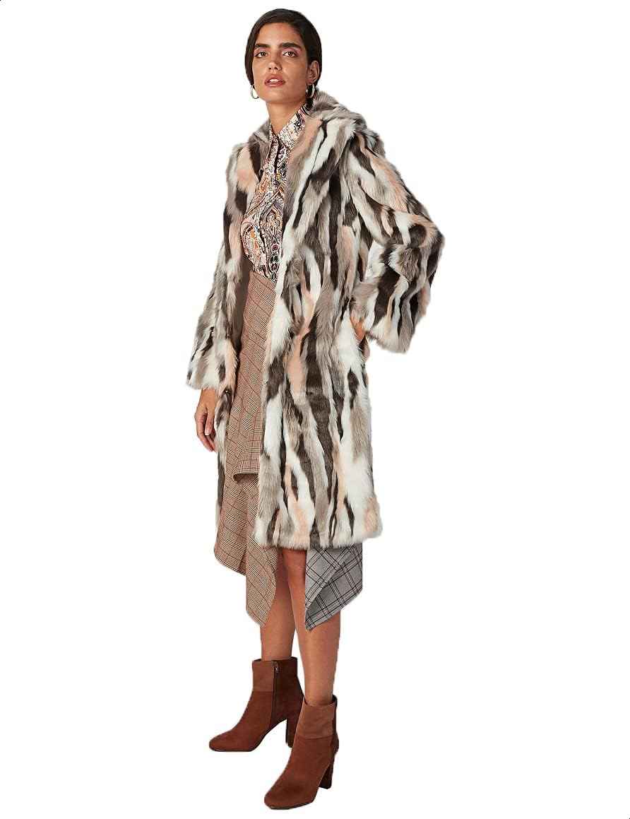 Splash Patterned Long SLeeves Blouses For Women - Safqqa Egypt
