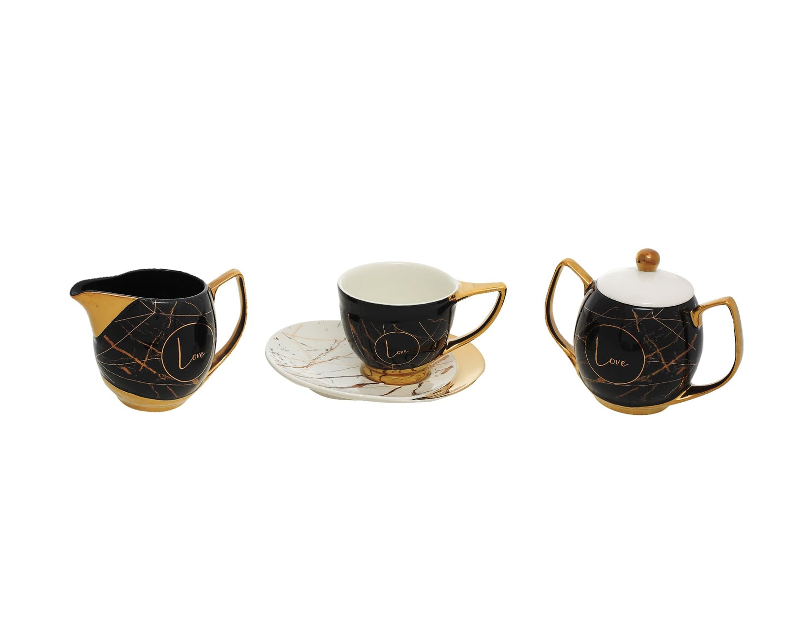 Oxford 24-Piece Tea Set – Elegant Ceramic Tableware