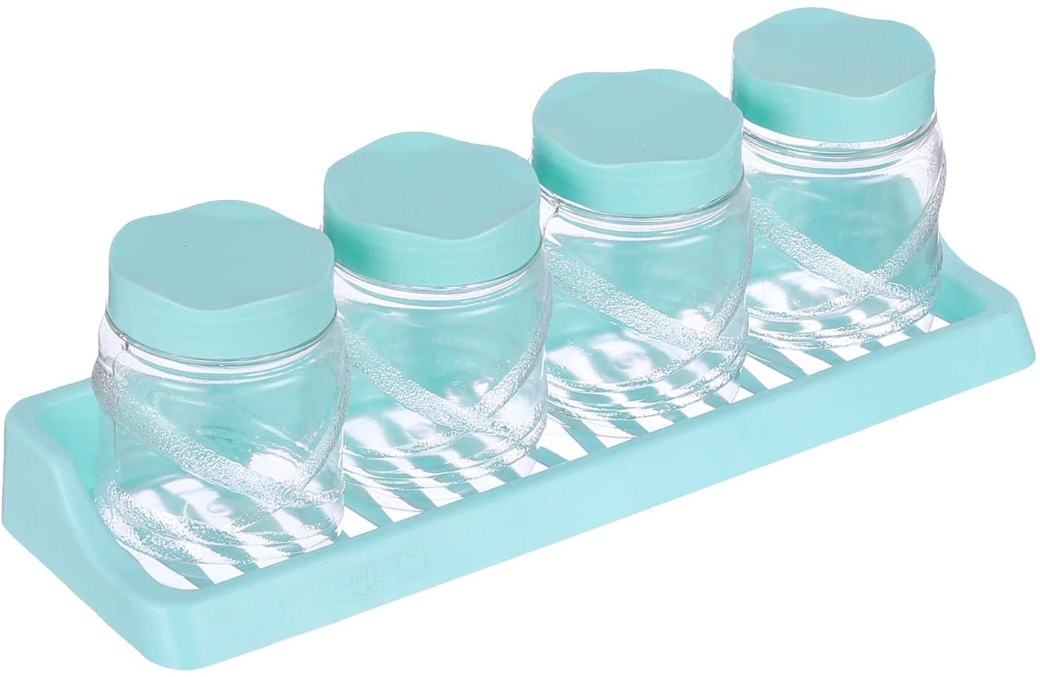 Winner Plast 4-piece spice jar set - multi-purpose