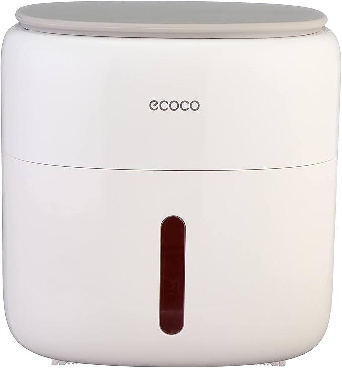 Ecoco Wall-Mounted Waterproof Toilet Paper Holder - Safqqa