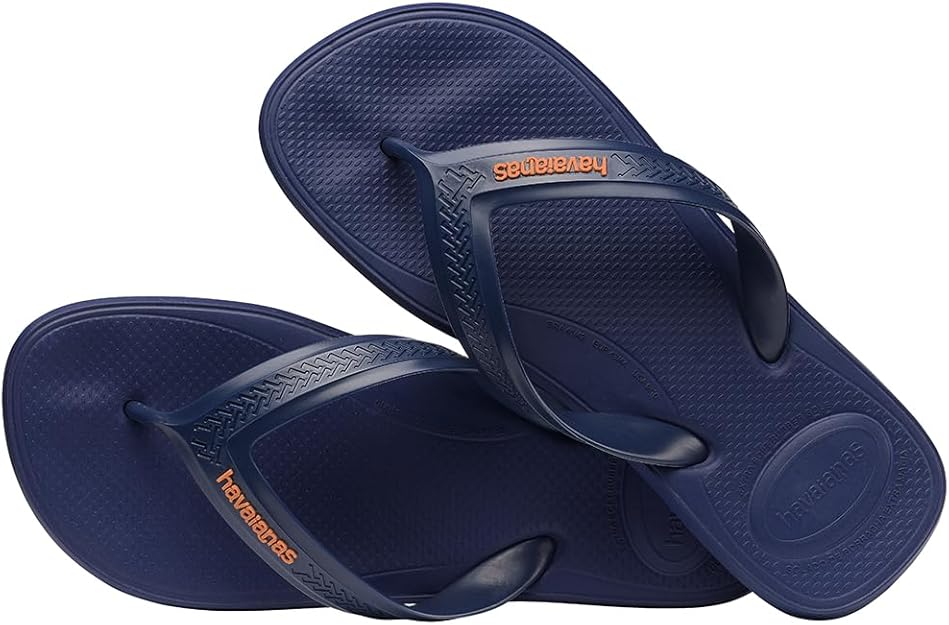 Havaianas Men Slippers Navy Comfortable Casual Flip Flops – Safqqa Egypt