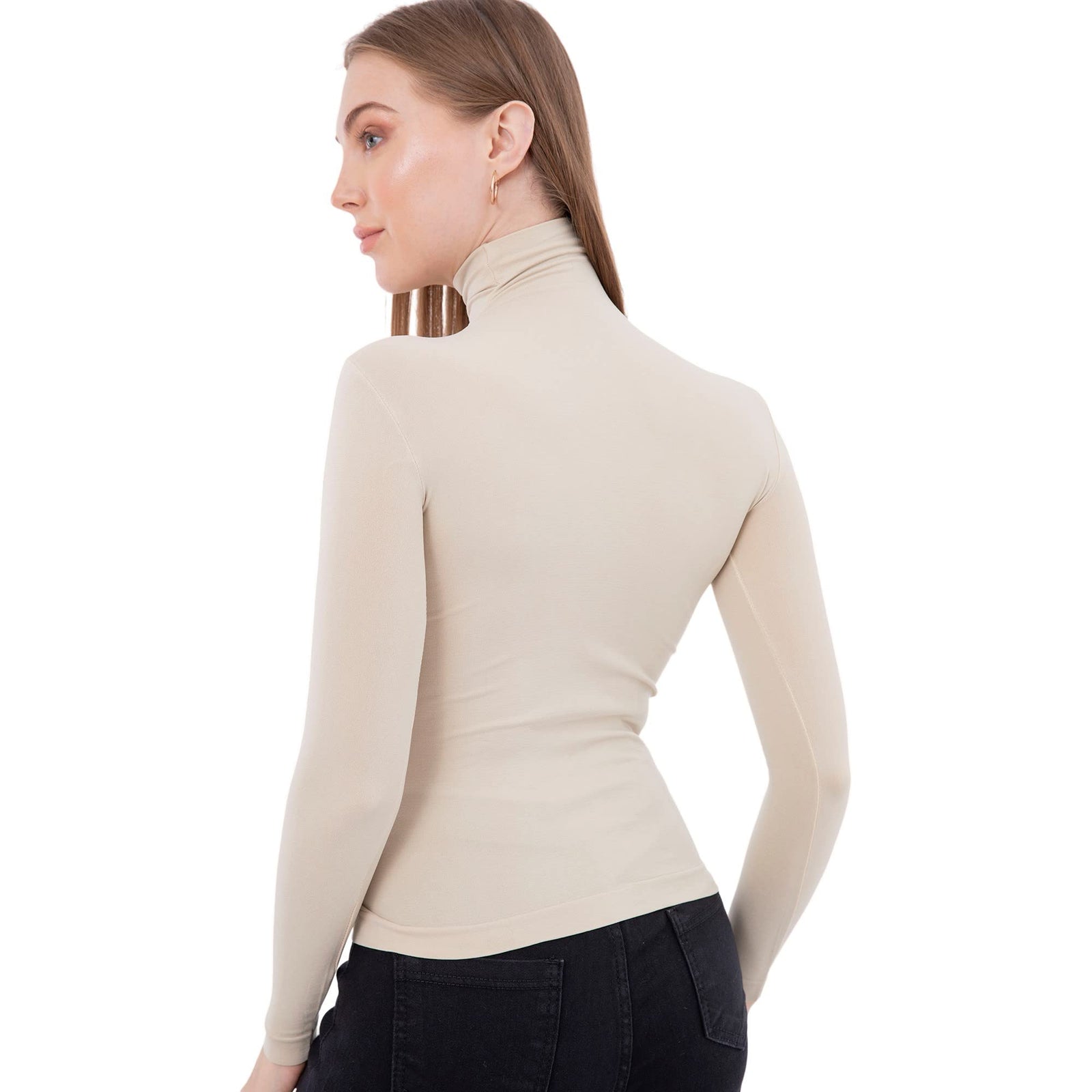 Carina Women’s Long Sleeve Microfiber Top - Safqqa Egypt