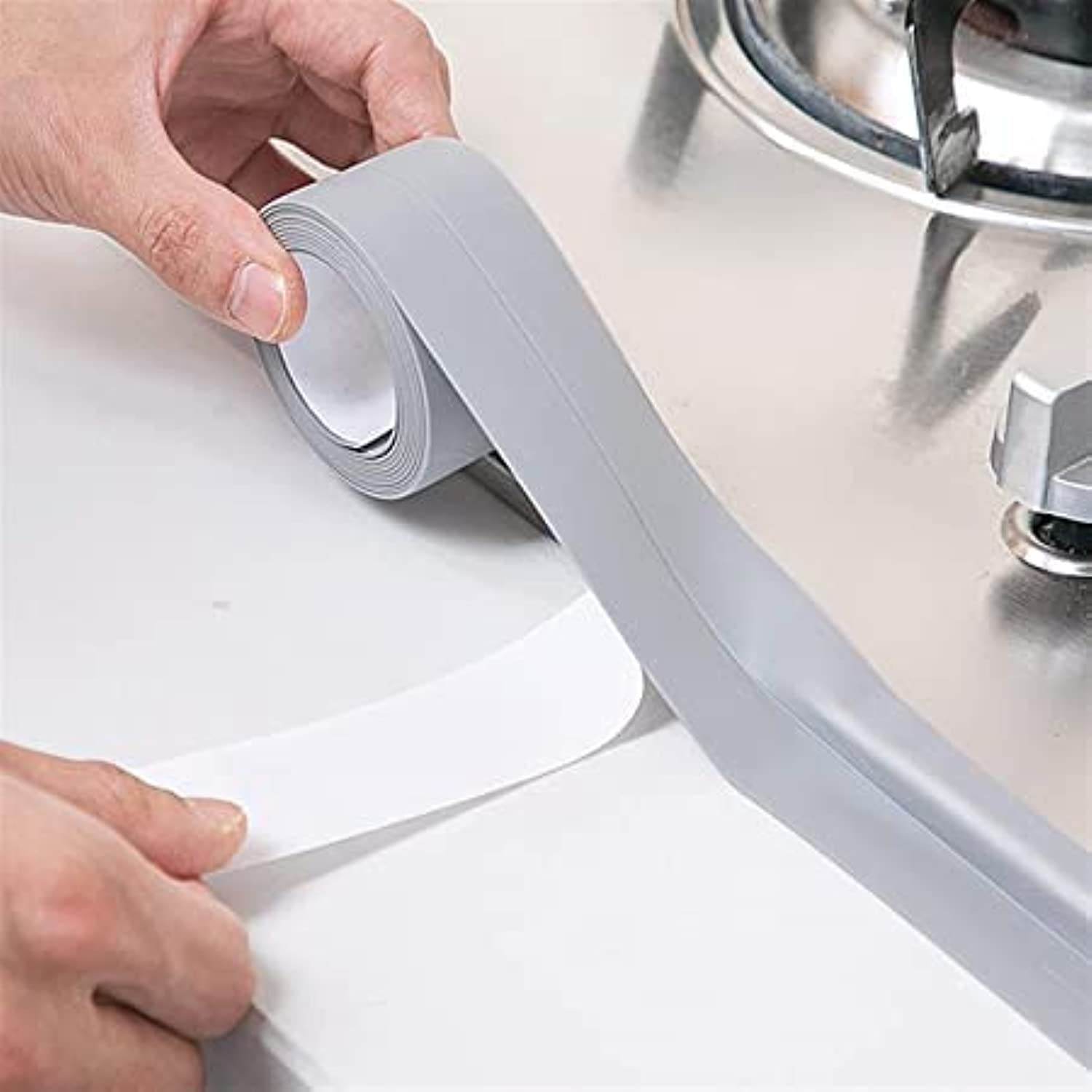 Waterproof Mold-Proof Self-Adhesive Sealing Tape – For Kitchen Sink & Wall Edges