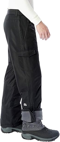 Arctix Men Pants Black Outdoor Winter Insulated Casual Wear