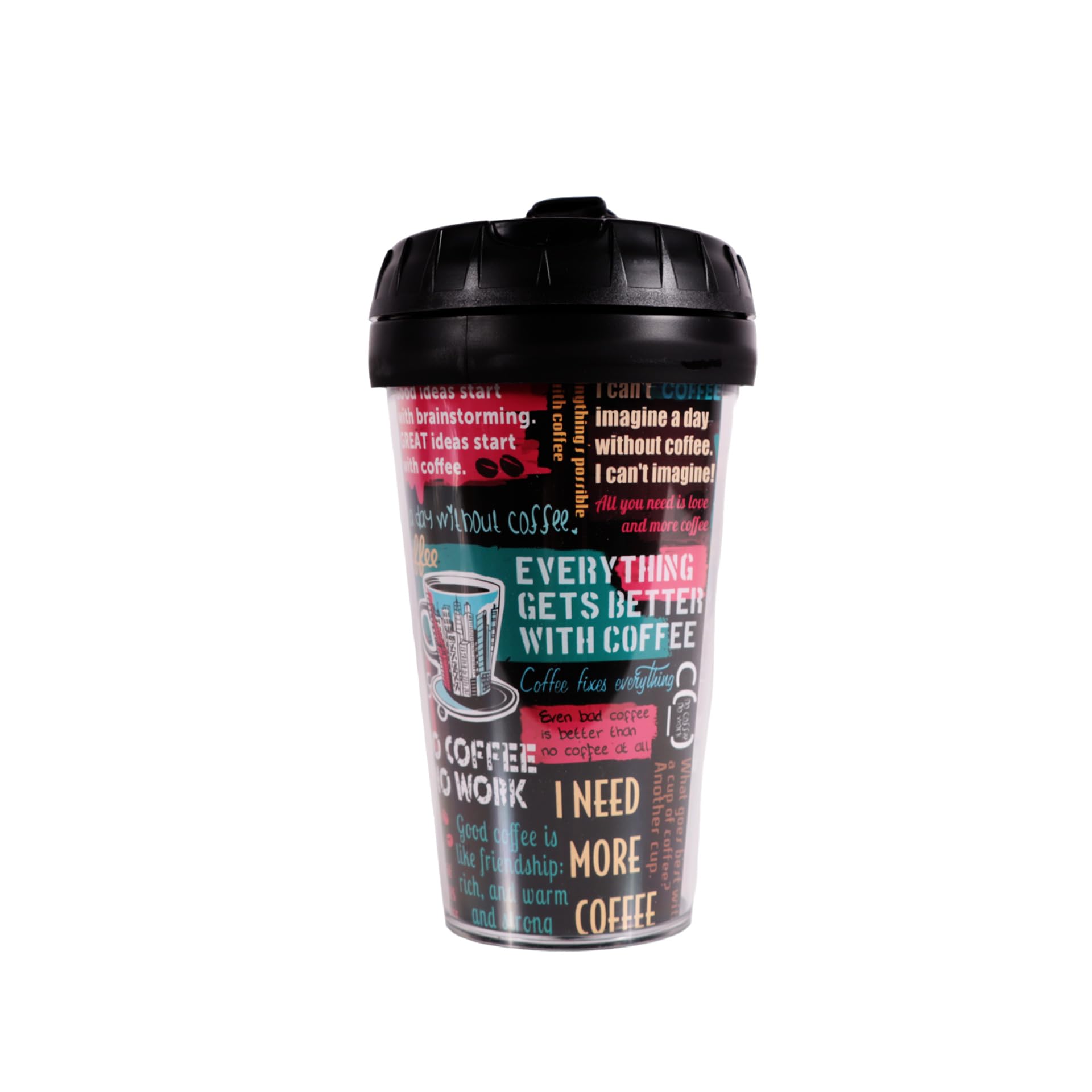 Herevin Coffee Mug with Handle – Durable Ceramic, Microwave & Dishwasher Safe, Made in Turkey