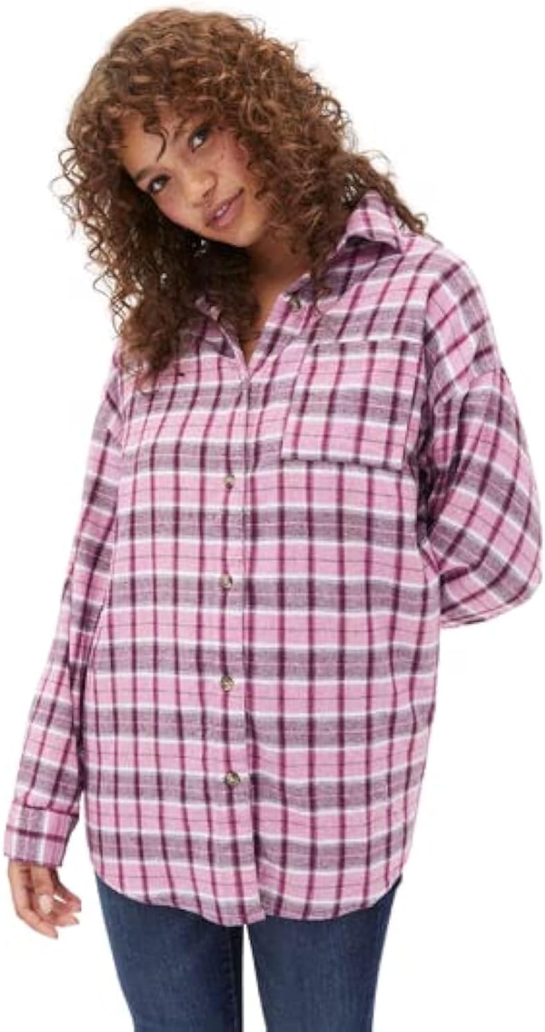 AEROPOSTALE Women's 7778F21A Button-Down Shirt