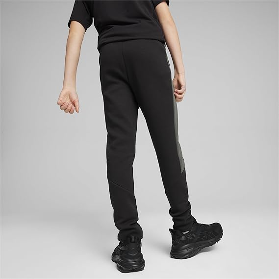 PUMA Sports Pants for Boys Comfortable Activewear Black – Safqqa Egypt